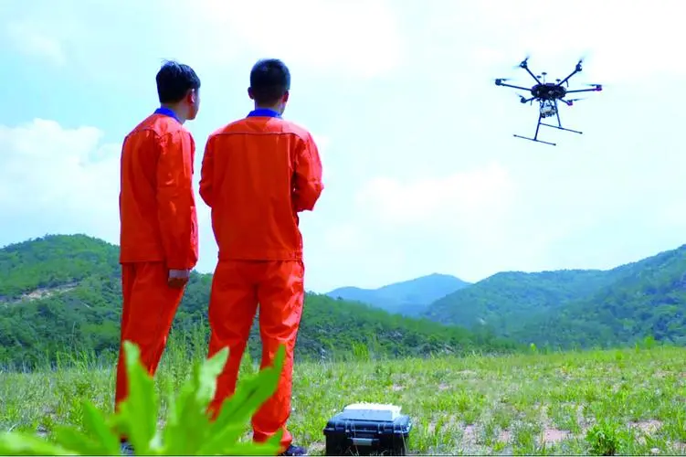 麦积无人机倾斜摄影巡检拍摄